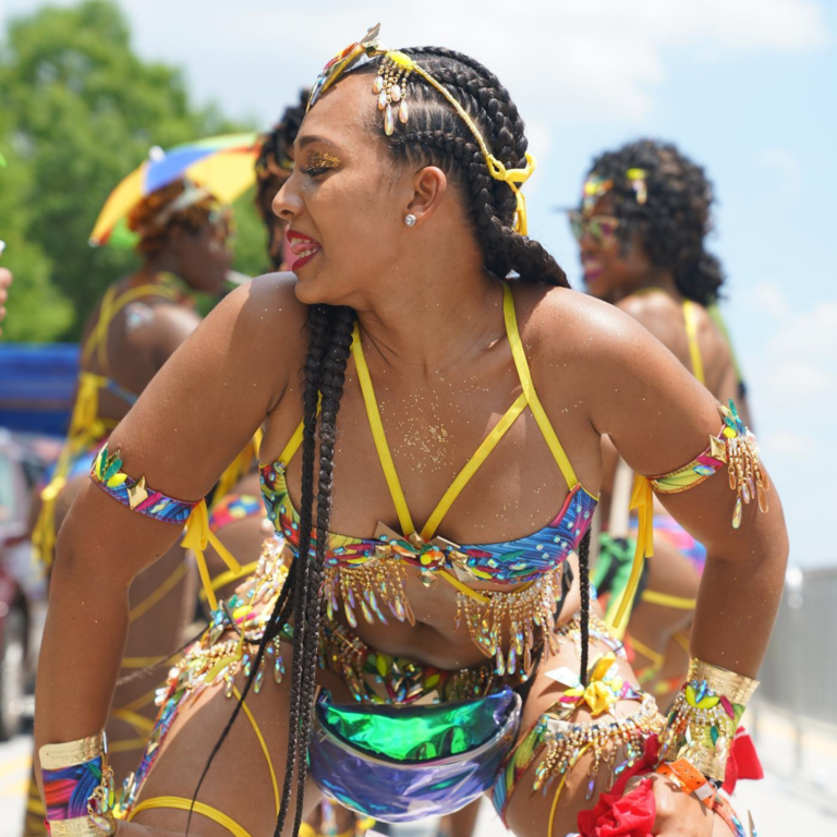 woman wining at atl carnival